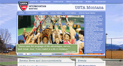 Desktop Screenshot of montanatennis.org